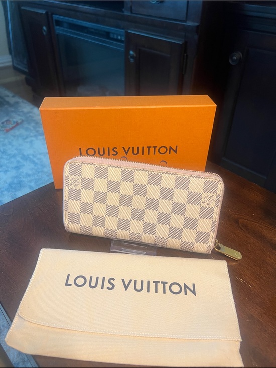 Louis Vuitton Handbags - Authentic Louis Vuitton Damier Azur Zip Wallet